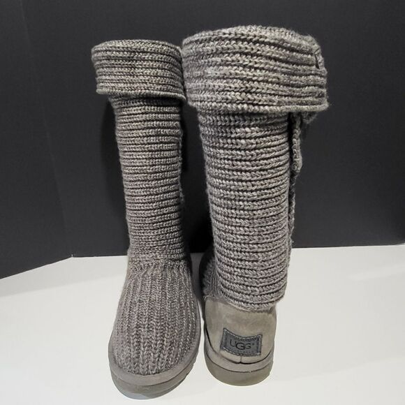 Ugg Gray Tall Booties - Picture 8 of 8
